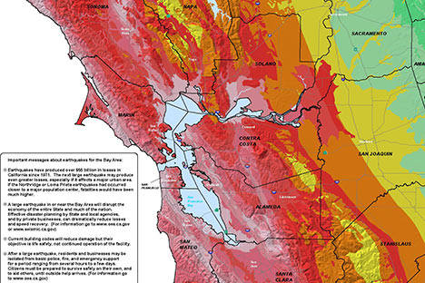 Bay area hazard is high.